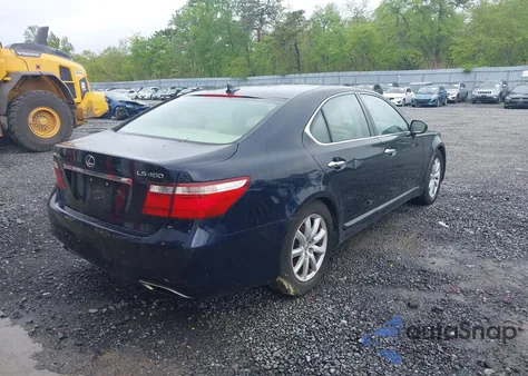 2008 Lexus Ls 460 from USA, damaged, VIN JTHBL46F585073817